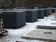 Plac produkacja szamb betonowych Konin